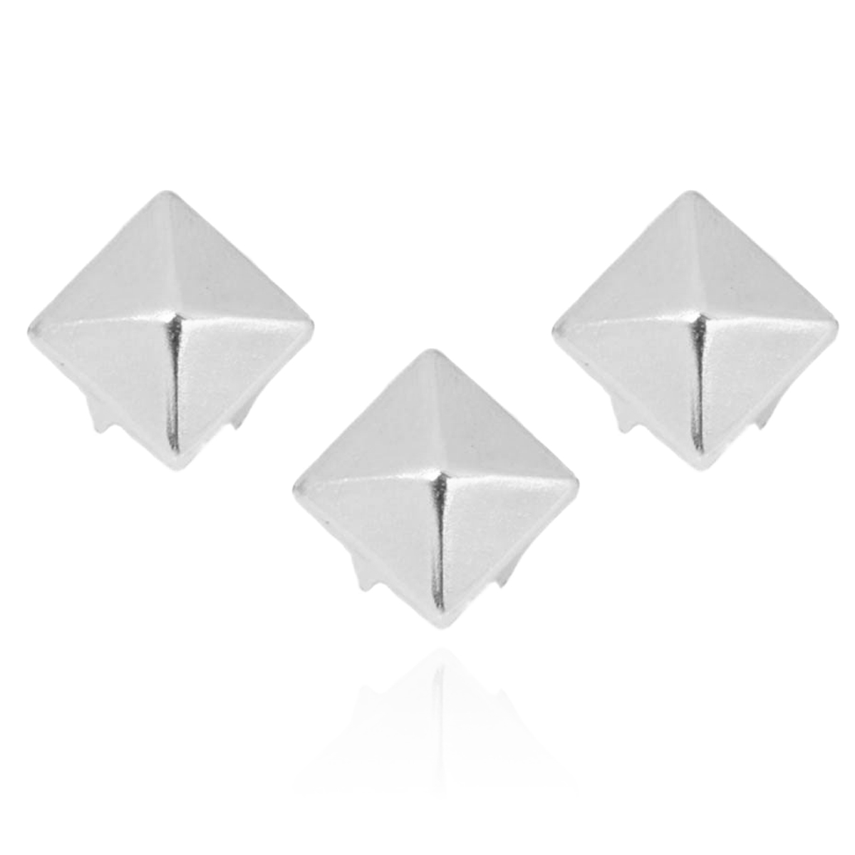 Pyramidennieten Silber 8mm