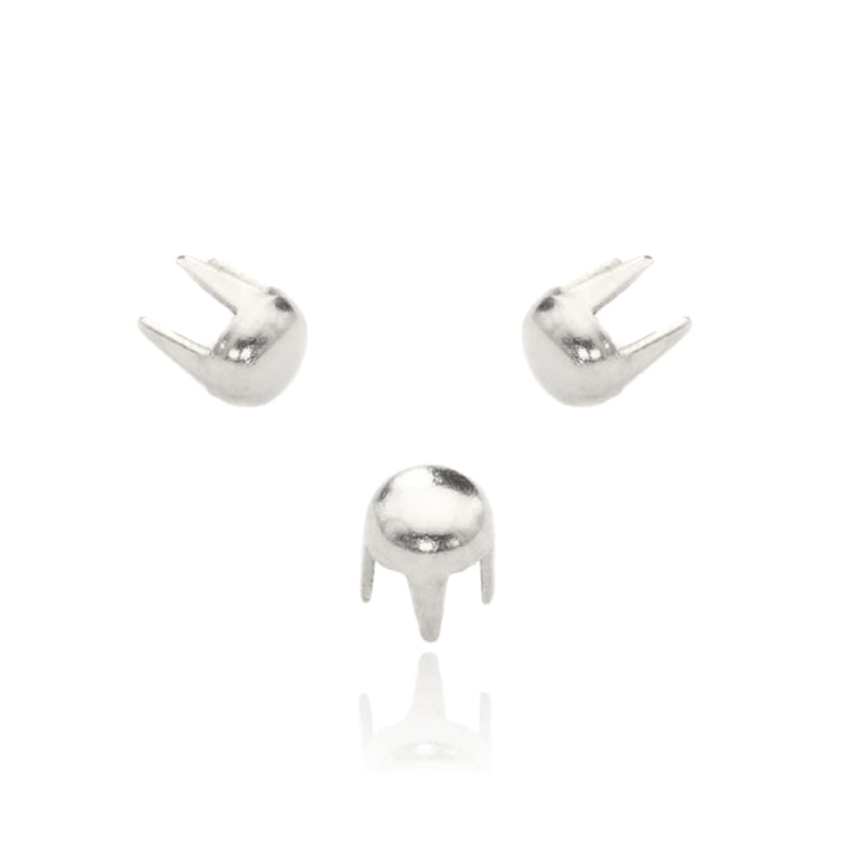 Rundnieten Silber 3mm