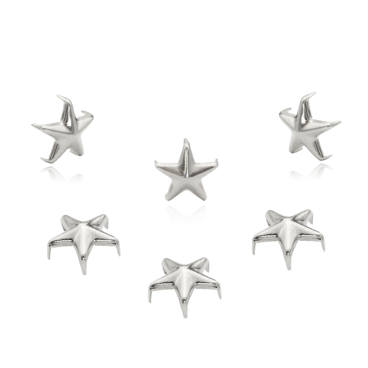Stern Nieten Silber