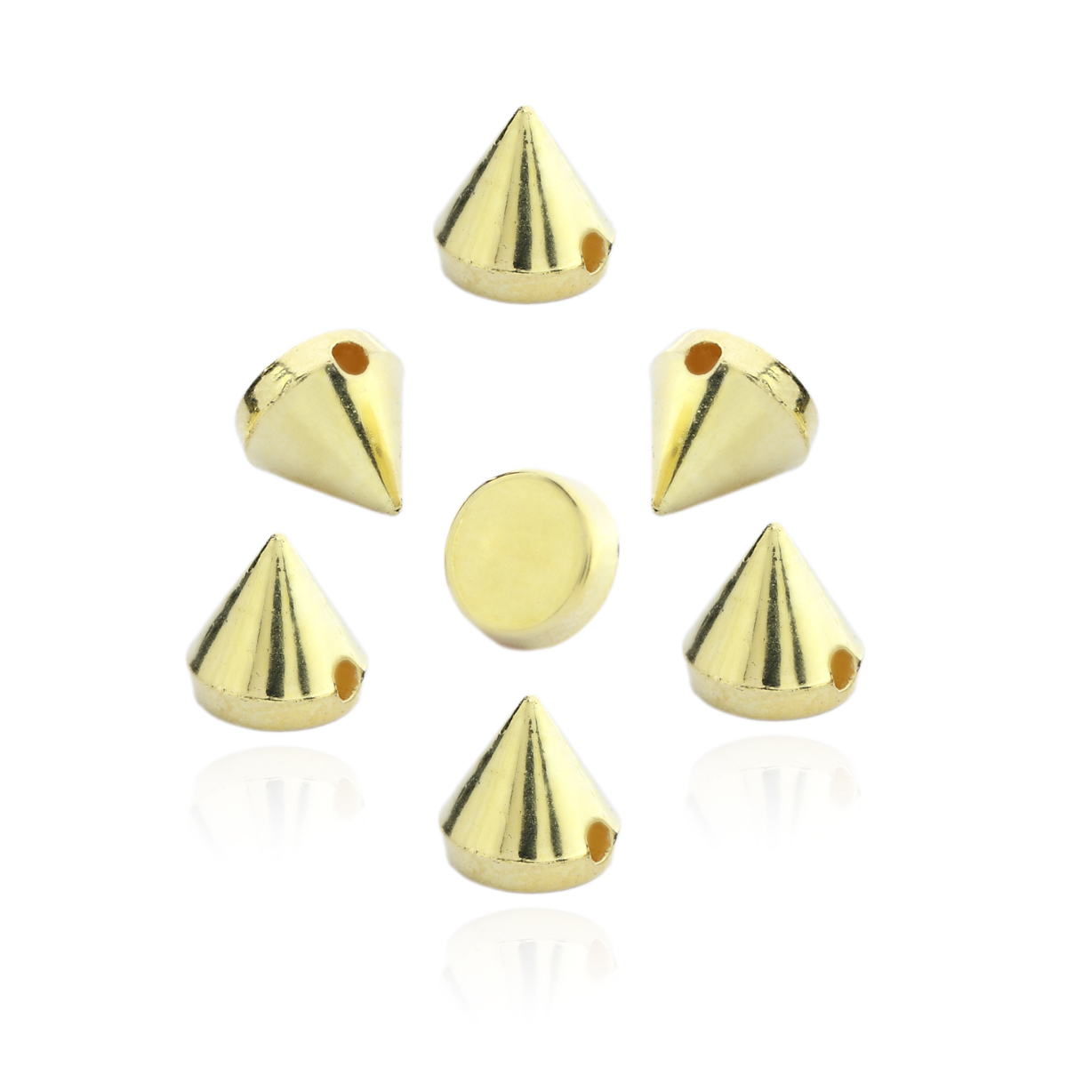 Killernieten Gold zum Aufnähen oder Aufkleben